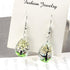 Dried Flower Elegant Earrings